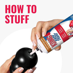 KONG Extreme Dog Toy - Fetch & Chew Toy - Treat-Filling Capabilities & Erratic Bounce for Extended Play Time Most Durable Natural Rubber Material - for Power Chewers