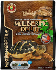 Hikari Mulberific Delite Tortoise Food & Iguana/Herbivorous Lizard Probiotic Pellets (650g)