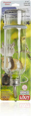 Lixit Chew Proof Flat Sided Water Bottles for Rabbits, Ferrets, Rats, Birds, Hamsters, Guinea Pigs, Chinchillas Gerbils and Other Small Animals