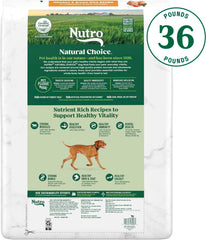 Nutro Natural Choice Adult Dry Dog Food, Chicken and Brown Rice Recipe
