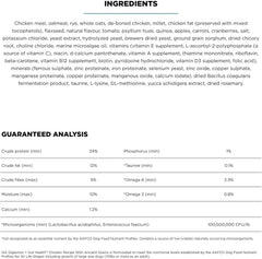 Go! Solutions Digestion + Gut Health, Dry Dog Food, Chicken Recipe with Ancient Grains