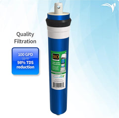 Aquatic Life 100 GPD Reverse Osmosis Membrane Filter