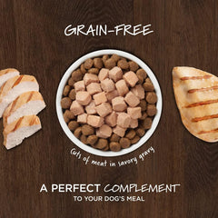 Instinct Healthy Cravings Grain Free Real Chicken Recipe Natural Wet Dog Food Topper By Nature'S Variety, 3 Oz. Pouches