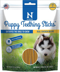 N-Bone Puppy Teething Treats,Chicken, 3.74 oz (111150)