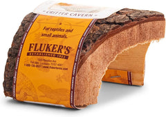 Fluker's Reptile Corner Half Log Hideout, Small
