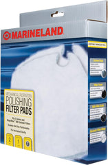 Marineland Polishing Filter Pads, 2 Count, Support Mechanical Aquarium Filtration, Fit C-Series and Magniflow 360 and 400 Canister Filters