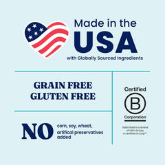 Solid Gold Salmon Dog Food for Sensitive Stomachs – Grain Free & Gluten Free Kibble w/Probiotics to Support Gut Health & Digestion - Sensitive Stomach Dog Food for All Ages – Nutrientboost™ 22-lb