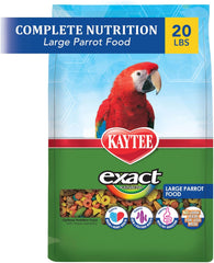 Kaytee Exact Rainbow Large Pet Parrot Food, 20 Pound