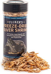 Fluker’s Freeze-Dried Insects - River Shrimp, Turtle Shrimp, Shrimp Turtle Food - Nutrient-Rich Shrimp for Turtles, Reptiles, Birds & Tropical Fish, 1 oz