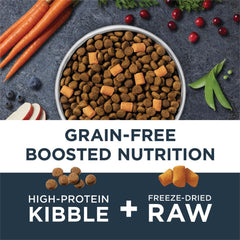 Instinct Raw Boost Gut Health, Natural Dry Dog Food with Freeze Dried Pieces, Grain Free Recipe - Real Chicken