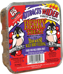 C&S CS12527 11.75 Oz Berry Treat Suet