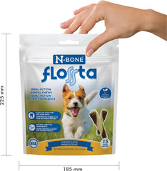 N-Bone FLOSSta Dual Action Dental Chews Chicken Flavor