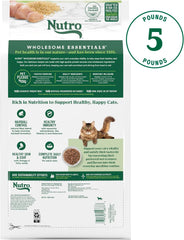 Nutro Wholesome Essentials Hairball Control Cat Food Dry Chicken & Brown Rice Recipe