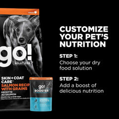 Go! Solutions Booster Digestive Health, Wet Dog Food Topper 2.8 oz Pouch 24pk