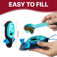 SPOT Doc and Phoebe's Cat Hunting Snacker - Interactive Indoor Treat Dispenser, Encourage Natural Instincts to Hunt, Provide Mental Stimulation, Solve Behavioral Problems & Obesity, Pack of 1 Mouse