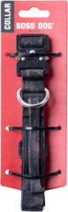 Boss Dog Tactical Adjustable Collar, Black Camo