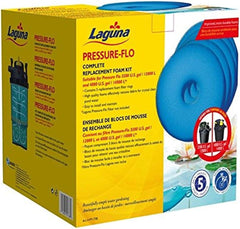 LAGUNA Pressure Flo Foam, 5 Pack – 27 cm. Replacement Pond Filter Media, PF4000