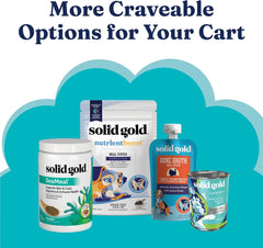 Solid Gold Dry Dog Food for Adult & Senior Dogs - with Whole Grains, Oatmeal, Pearled Barley, & Fish - Potato Free, High Fiber Adult Dog Food Dry Kibble for Sensitive Stomach & Immune Support 4-lb