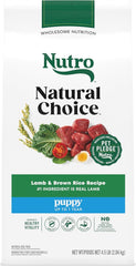 Nutro Natural Choice Puppy Dry Dog Food, Lamb and Brown Rice Recipe