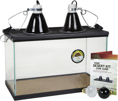 Zilla 01312 10-Gallon Basic Desert Kit, 10-Inch by 20-Inch by 12-Inch