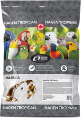 Tropimix Bird Food for Cockatiels and Lovebirds, Hagen Parrot Food with Seeds, Fruit, Vegetables, Vitamins & Amino Acids, 8 Pound (Pack of 1)