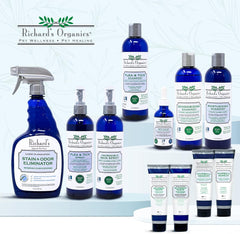 Richard’s Organics Flea and Tick Shampoo for Dogs – 100% All-Natural Actives Kills Fleas, Ticks and Repels Mosquitos – Gentle, Won’t Dry Skin, Great Smelling Essential Oils