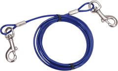 Titan - Coastal Pet Titan Medium Cable Dog Tie Out - Dog Tie Out Cable - Cable Tie Out for Dogs up to 50 lbs - Rust-Resistant Pet Tie Out Cable - Quality Dog Supplies
