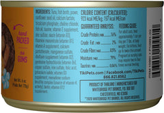 Tiki Cat Grill, Ahi Tuna & Prawns, High-Protein and 100% Non-GMO Ingredients, Wet Whole Foods Cat Food for All Life Stages