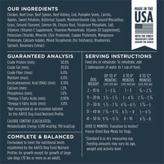 Instinct Raw Meals Freeze-Dried Puppy Chicken Dog Food