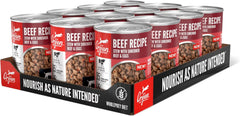ORIJEN Beef Recipe Stew with Shredded Beef and Eggs Wet Dog Food, Grain Free Dog Food, WholePrey Ingredients, 12.8oz