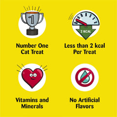 Temptations Chicken and Dairy Flavor Crunchy and Soft Kitten Treats 1ea/3 oz