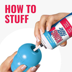 KONG Puppy - Natural Teething Rubber Chew Toy for Dogs - Stuffable Dog Toy for Extended Playtime - Chew & Fetch Toy for Puppies