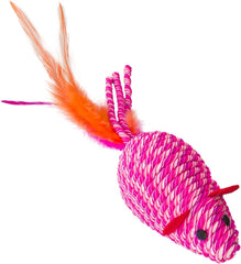 Spot® Ethical Pets Elasteeez Mouse/Feathers Pet Feather Toys