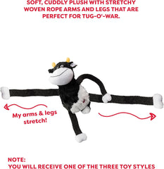 SPOT Ethical Pets 54222 Stretchered Plush Dog Toy Figures, 13", Assorted