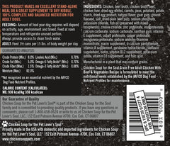 Chicken Soup for the Soul All Natural Premium Grain-Free All Life Stage Wet Dog Food, Real Meat First Ingredient, No by-Products, Chicken with Beef & Vegetables Cuts in Gravy, 13oz (Pack of 12)