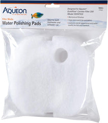 Aqueon Canister Filter Media Water Polishing Pad, White