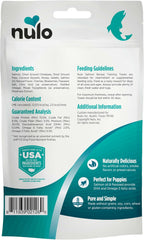 Nulo Puppy & Adult Freestyle Trainers Dog Treats: Healthy Gluten Free Low Calorie Grain Free Dog Training Rewards - Salmon Recipe - 4 Oz Bag