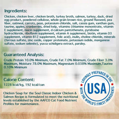 Chicken Soup For The Soul Pet Food Classic Wet Indoor Adult Cat Food, Chicken & Salmon Pate, 5.5 Ounce Can (Pack of 24) Soy Free, Corn Free, Wheat Free, Canned Cat Food Made with Real Ingredients