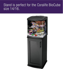 Coralife BioCube Aquarium Fish Tank Wood Stand