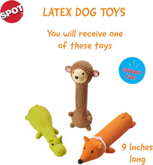 Spot Latex Animals Dog Toy Assorted, 1ea