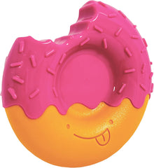 Nylabone Donut Power Chew Toy for Dogs, Dog Toys for Aggressive Chewers, Bacon Glazed Flavor