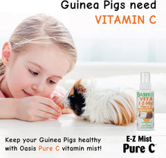 Oasis Guinea Pig Pure C Vita E-Z Mist Supplement, 2 oz
