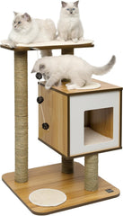 Catit Vesper Cat Tree, Base, Walnut, 52042