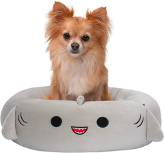 Squishmallows Gordon Shark Pet Bed - Ultrasoft Official Squishmallows Plush Pet Bed