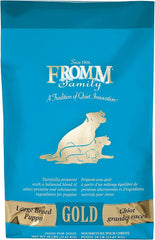 Fromm Gold Nutritionals Large Breed Puppy Dry Dog Food.