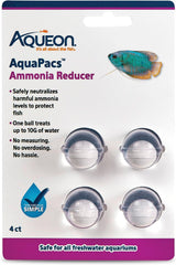 Aqueon AquaPacs Ammonia Reducer 4 Pack, 10 Gallon