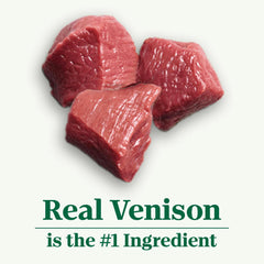 Nutro Natural Choice Adult Dry Dog Food, Venison Meal and Brown Rice Recipe, 30 lbs.