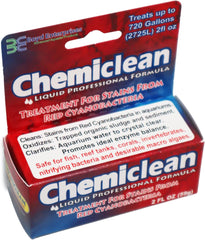 Boyd Enterprises Chemi-Clean 2oz Liquid Treats up to 720 Gallons - Effective Chemiclean Cyanobacteria for Marine & Freshwater Aquariums, Safe for Fish, Corals & Invertebrates