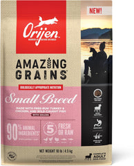 ORIJEN Amazing Grains™ Small Breed Dry Dog Food Recipe