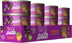 Tiki Cat Luau Pâté, Wild Salmon Recipe in Salmon Broth, Grain-Free Balanced Nutrition Wet Canned Cat Food, for All Life Stages